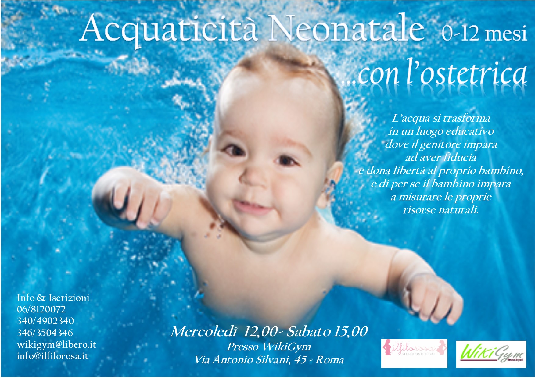 Acquaticita' neonatale con ostetrica